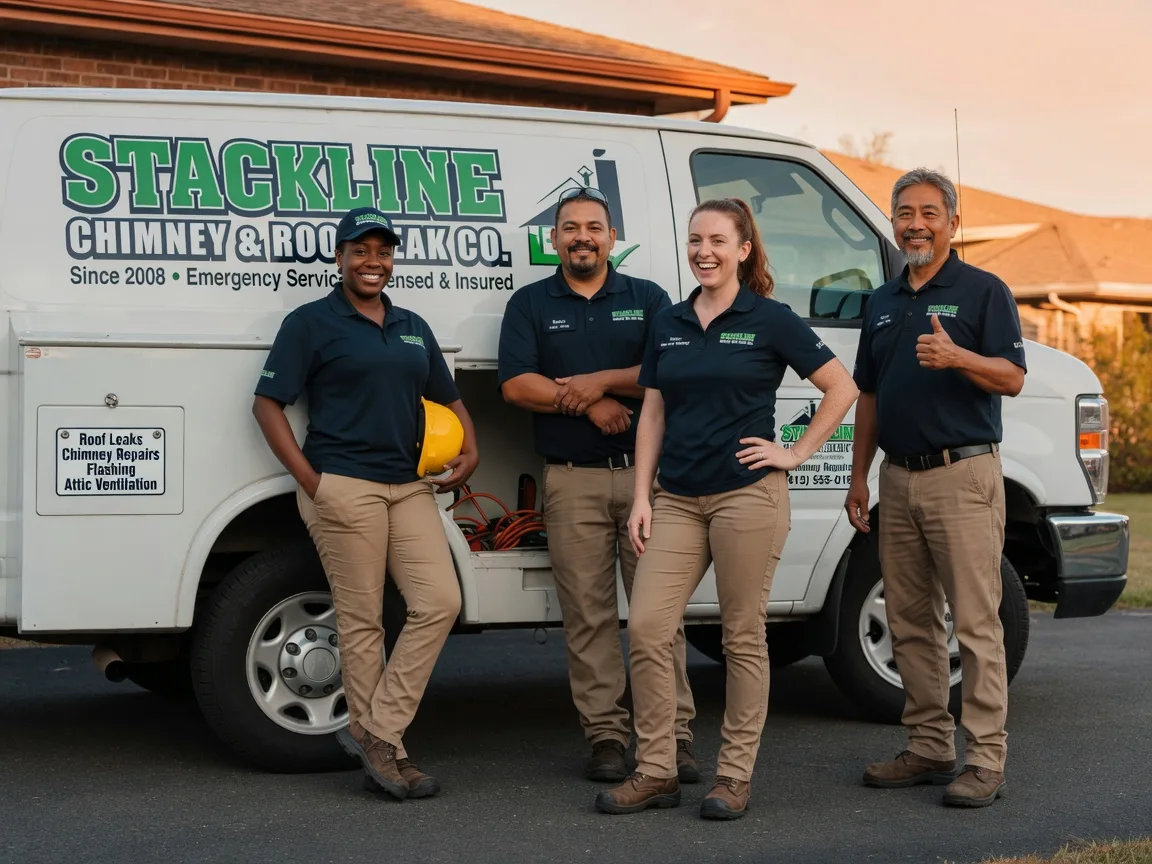 Chimney flashing repair company in Roanoke, AL